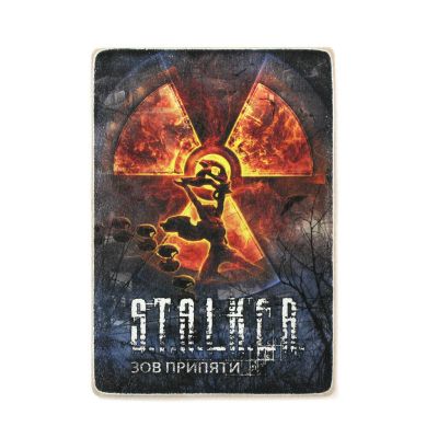 Деревянный постер "STALKER Zov Pripiati"