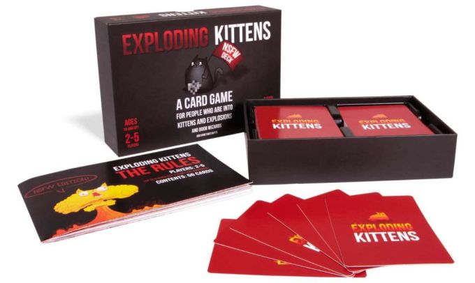 Вибухові кошенята: Розпусна версія (Exploding Kittens: NSFW Deck) 