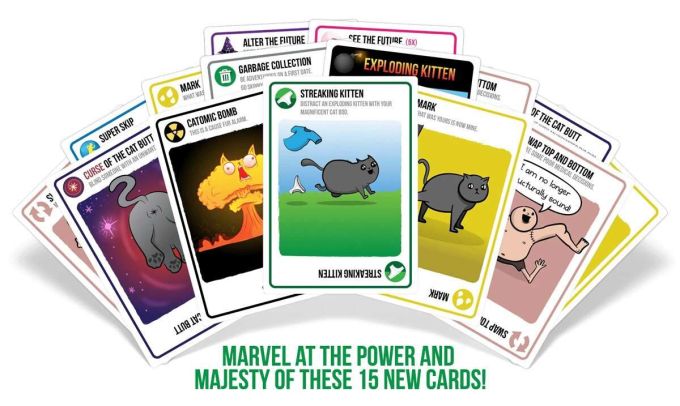 Вибухові кошенята: Прудкі кошенята (Exploding Kittens: Streaking Kittens )