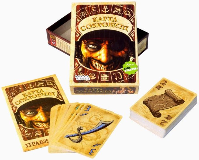Карта скарбів (Dead Man's Draw)