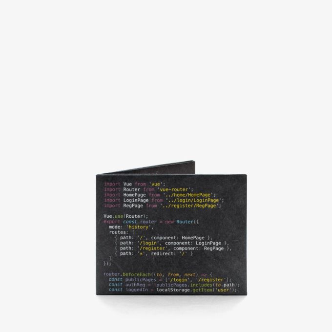 Кошелек Paper Ninja "JavaScript"