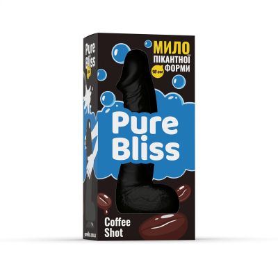 Мило пеніс Pure Bliss Big чорний Coffee Shot