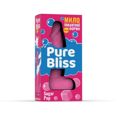 Мило пеніс Pure Bliss Big рожевий Sugar Pop