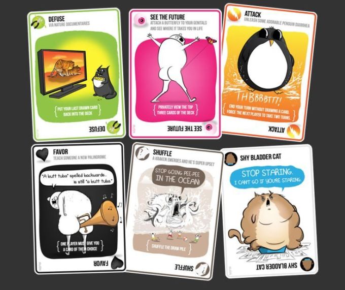 Вибухові кошенята: Розпусна версія (Exploding Kittens: NSFW Deck) 