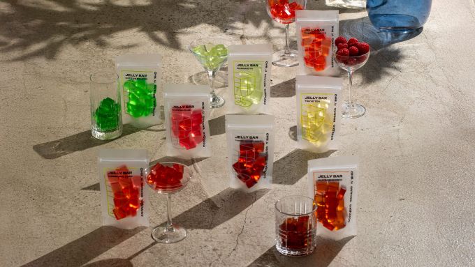 Алкогольні желейні цукерки Jelly Bar Олд Фешн