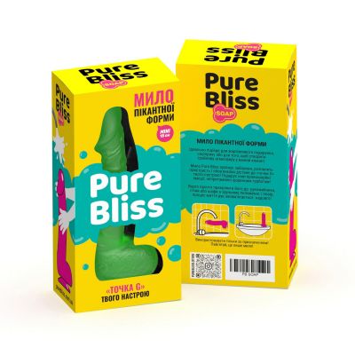 Мило пеніс Pure Bliss Mini зелений