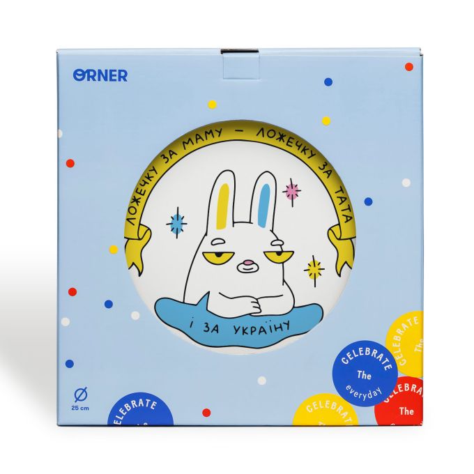 Тарелка Orner «‎Кролик»
