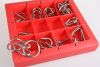 Набір металевих головоломок 10 Metal Puzzle Red
