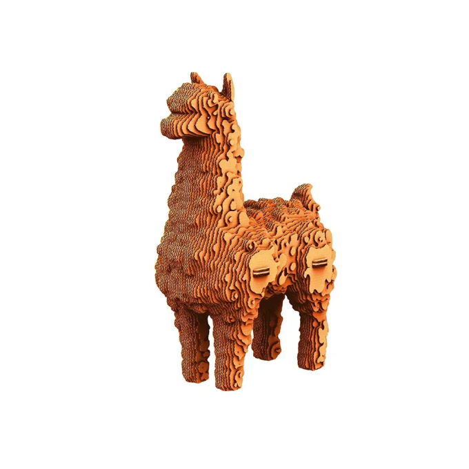 Картонний 3Д пазл "ALPACA"