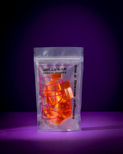 Алкогольні желейні цукерки Jelly Bar Апероль