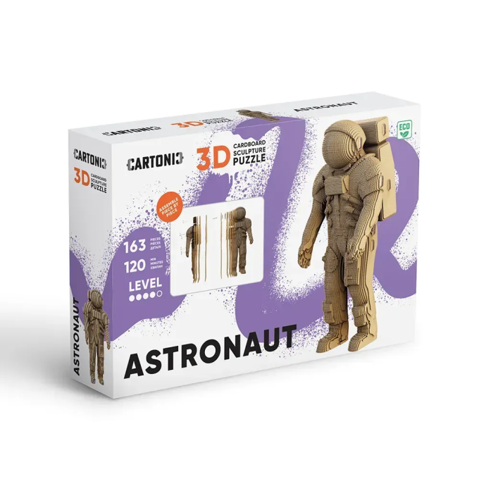 Картонний 3Д пазл "ASTRONAUT"
