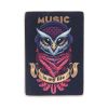 Дерев'яний постер "Music - is my life"