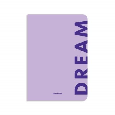 Блокнот в клеточку Dream фиолетовый