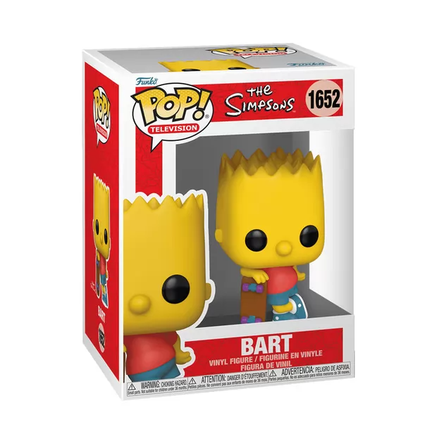 Игровая фигурка Funko POP! Серии "Simpsons S10" - Барт