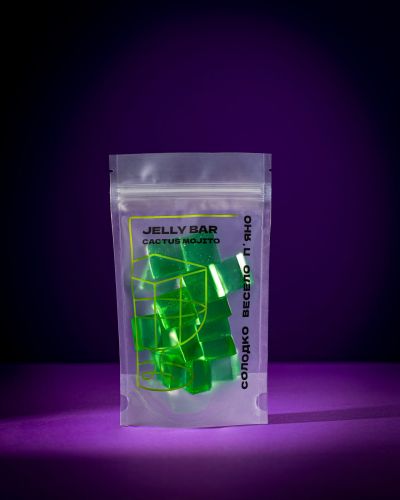 Алкогольні желейні цукерки Jelly Bar Кактус Мохіто