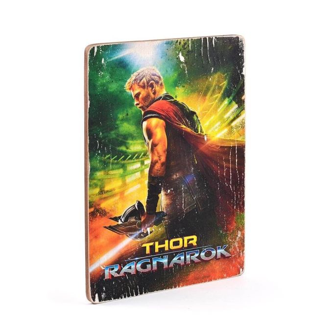 Деревянный постер "Thor Ragnarok"