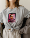 Футболка Vidro "Daddy Bandera" А6 сіра
