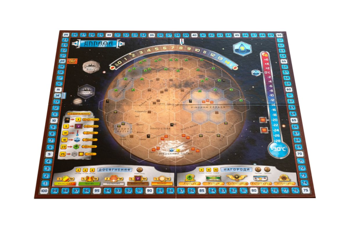 Доповнення Тераформування Марса. Еллада та Елізій (Terraforming Mars: Hellas & Elysium)