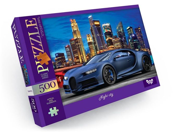 Пазл 500 елементів "Night city"