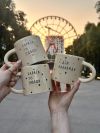 Чашка "Харків то любов" з блакитними сердечками