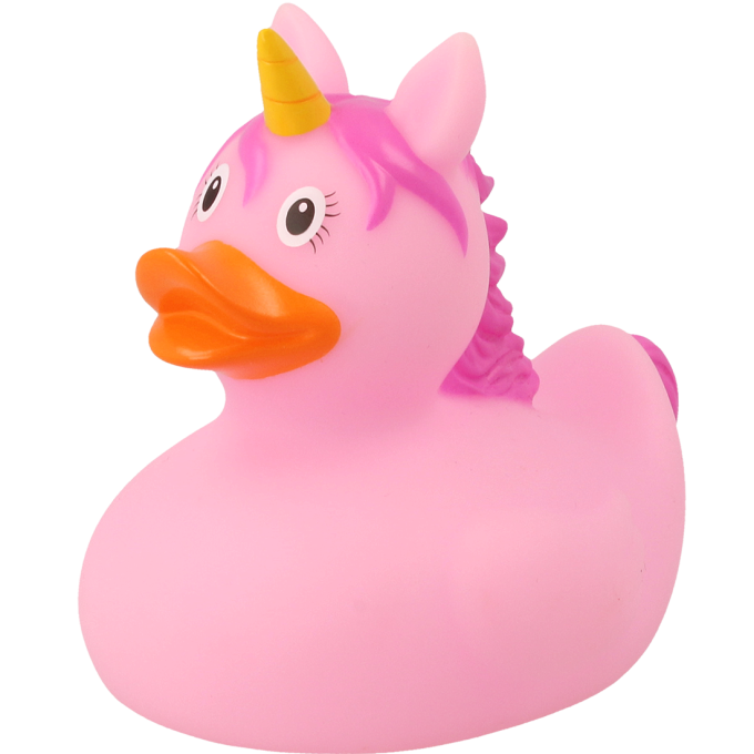 Качка FunnyDucks Єдиноріг рожевий