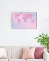 Cкретч Карта Мира Travel Map Love World