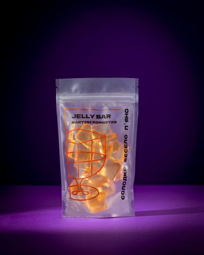 Алкогольні желейні цукерки Jelly Bar Мартіні порнстар