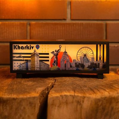 Ночник-панорама "Kharkiv Urban" черный