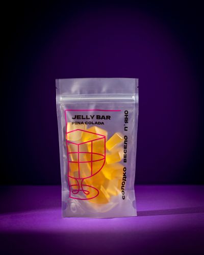 Алкогольні желейні цукерки Jelly Bar Піна Колада