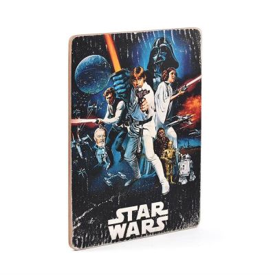 Деревянный постер "Star Wars #3 Old"