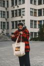 Шопер «Зоряне небо» з короткими та довгими ручками