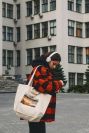 Шопер «Зоряне небо» з короткими та довгими ручками