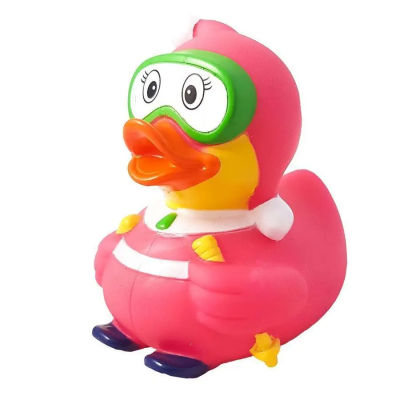 Качка FunnyDucks Лижниця рожева