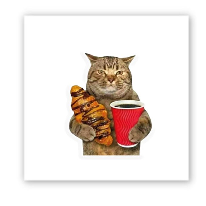 3D-стикер "Go to Coffee"