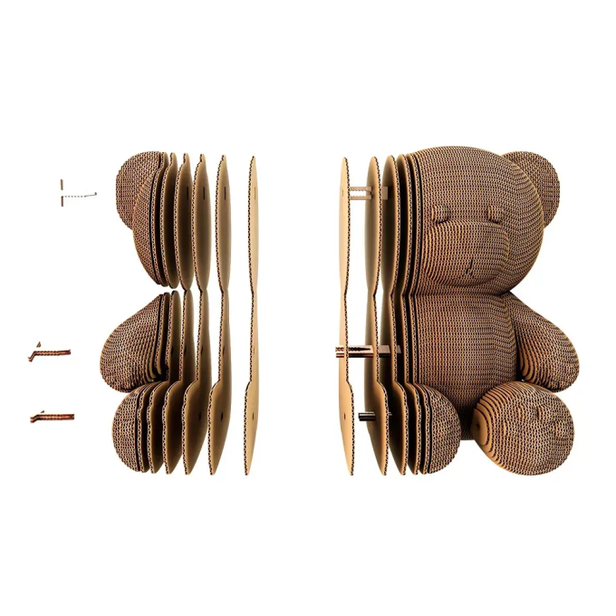 Картонний 3Д пазл "TEDDY BEAR"
