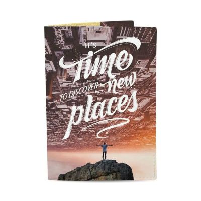 Обложка на паспорт "Time to Discover"