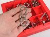 Набір металевих головоломок 10 Metal Puzzle Red
